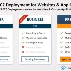 Professional AWS EC2 Deployment Service for Websites and Web Applications